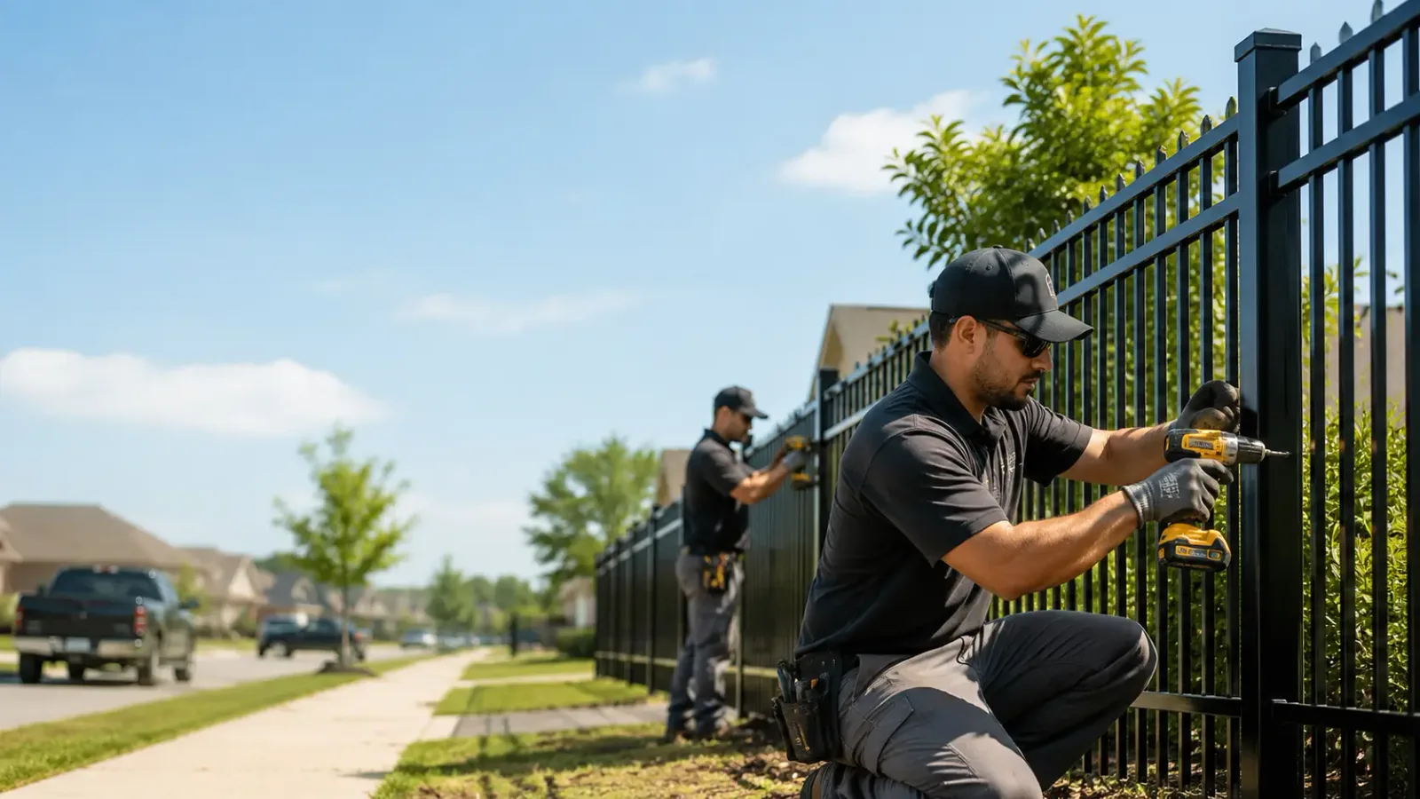 Metal Fence Installation in Cromwell, MN